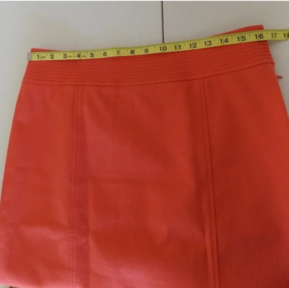 Kasper Size 10 Red Pencil Skirt - Picture 9 of 11